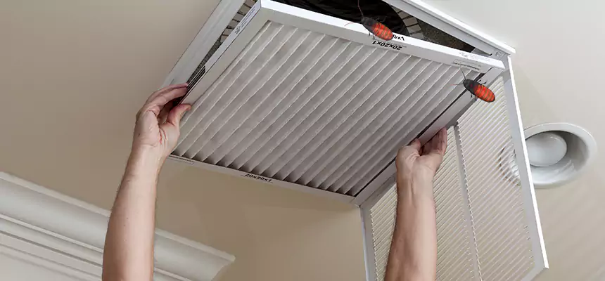 Preventive Cockroach-Proofing for Ducts in Bend